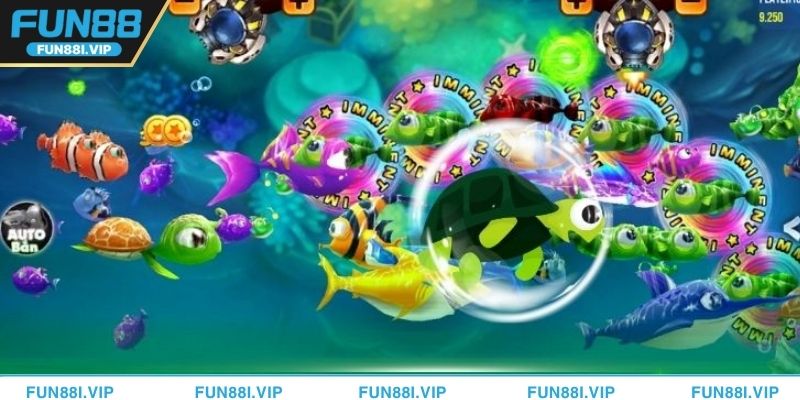 Bắn cá Rùa xanh game săn thưởng hấp dẫn năm 2025